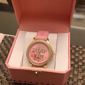 Juicy Couture Pink and Gold Statement Watch NWOT NEW WITHOUT TAGS 🏷️